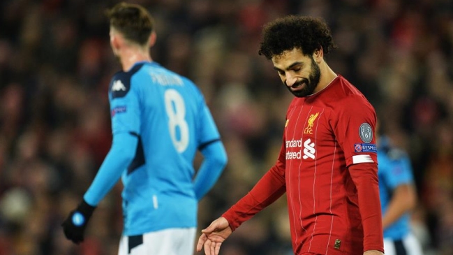 Liverpool enredó su clasificación al igualar con Napoli en la Champions