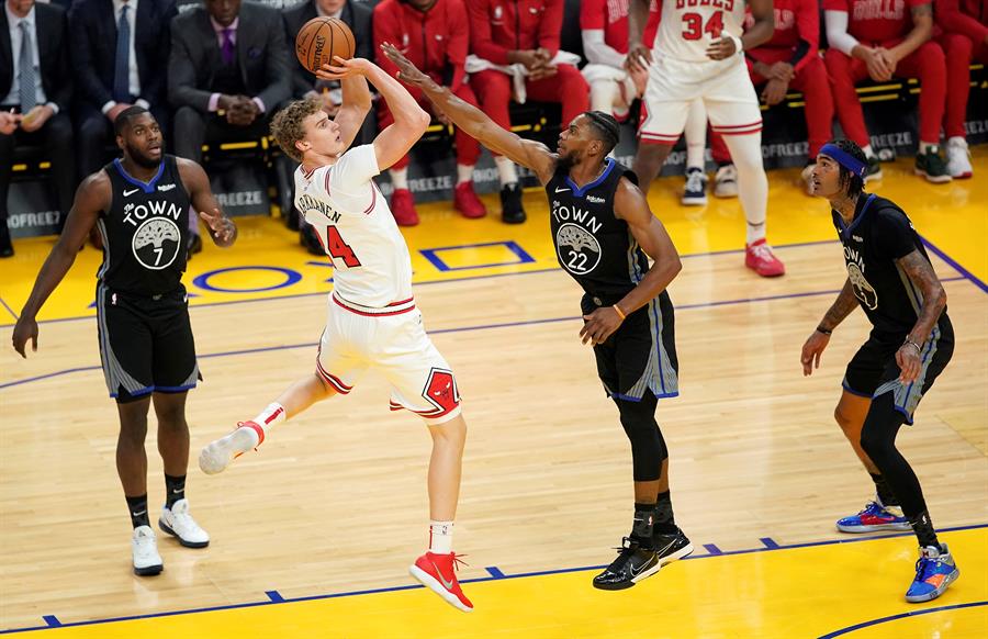 Los Warriors recuperaron confianza con triunfo ante los Bulls