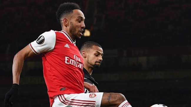 Arsenal sufrió duro revés ante Eintracht Frankfurt en la Europa League