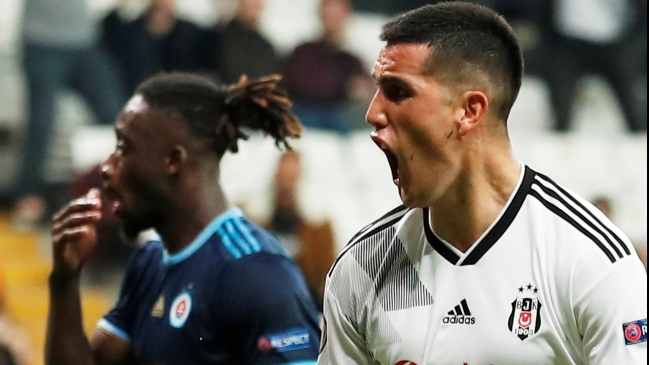 Enzo Roco fue incluido en el 11 ideal de la jornada en Europa League