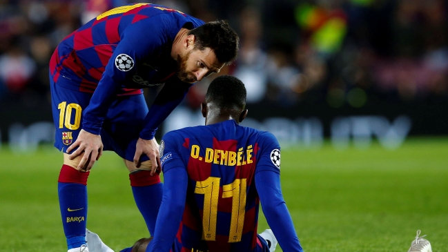 Ousmane Dembélé estará dos meses y medio fuera de las canchas en FC Barcelona