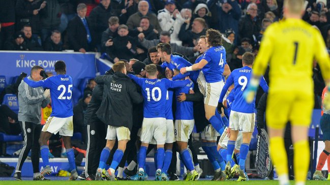 Leicester City doblegó a Everton y extendió su racha en la Premier League