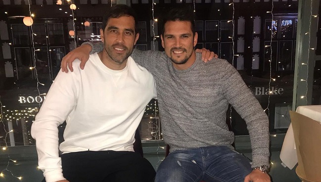 Mark González compartió con Claudio Bravo: “Verdaderos amigos solo son unos pocos”
