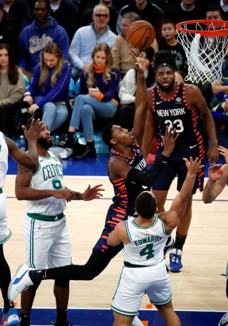 El Madison Square Garden fue testigo de una nueva derrota de los Knicks ante Celtics
