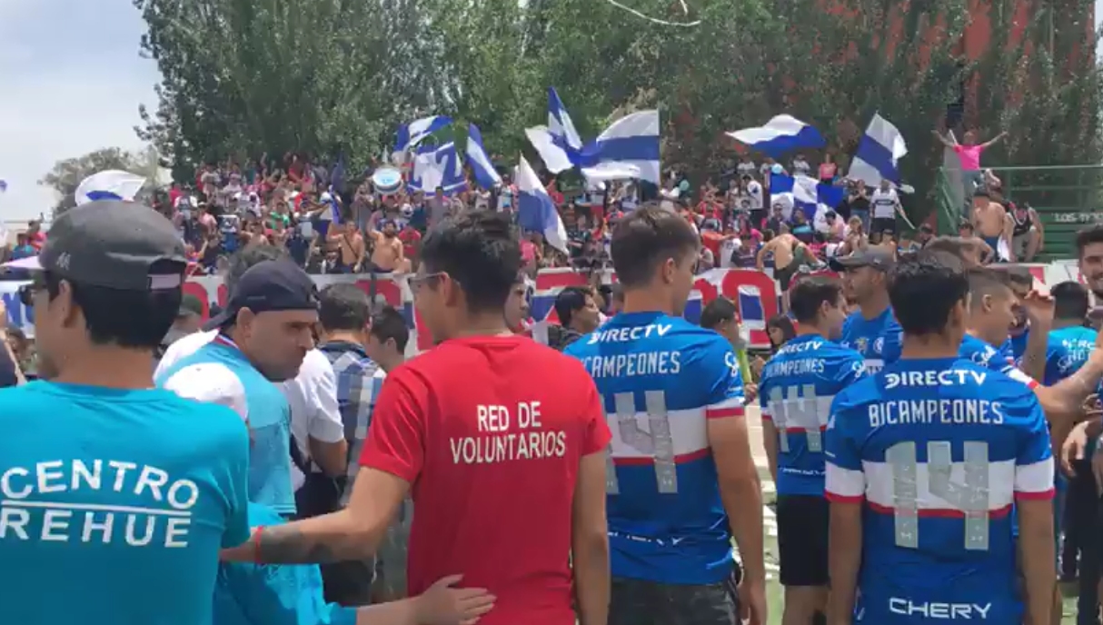 Hinchas de Universidad Católica se sumaron a la celebración por la estrella número 14