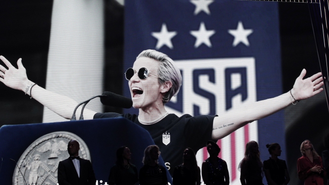 Estadounidense Megan Rapinoe ganó el Balón de Oro femenino