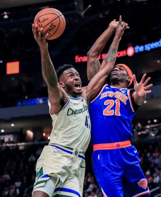 La exhibición de Giannis Antetokounmpo ante los Knicks