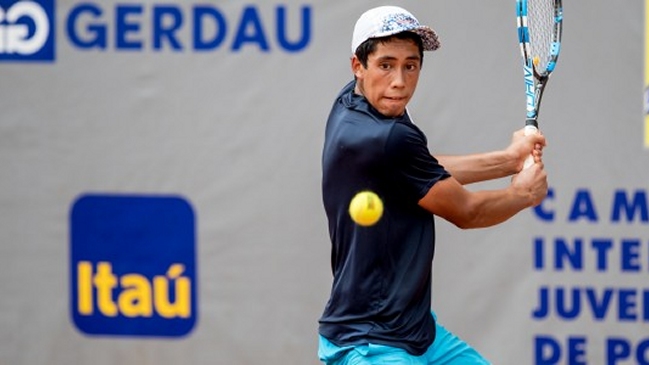 Chileno Javier González fue eliminado en primera ronda del M15 de Cancún