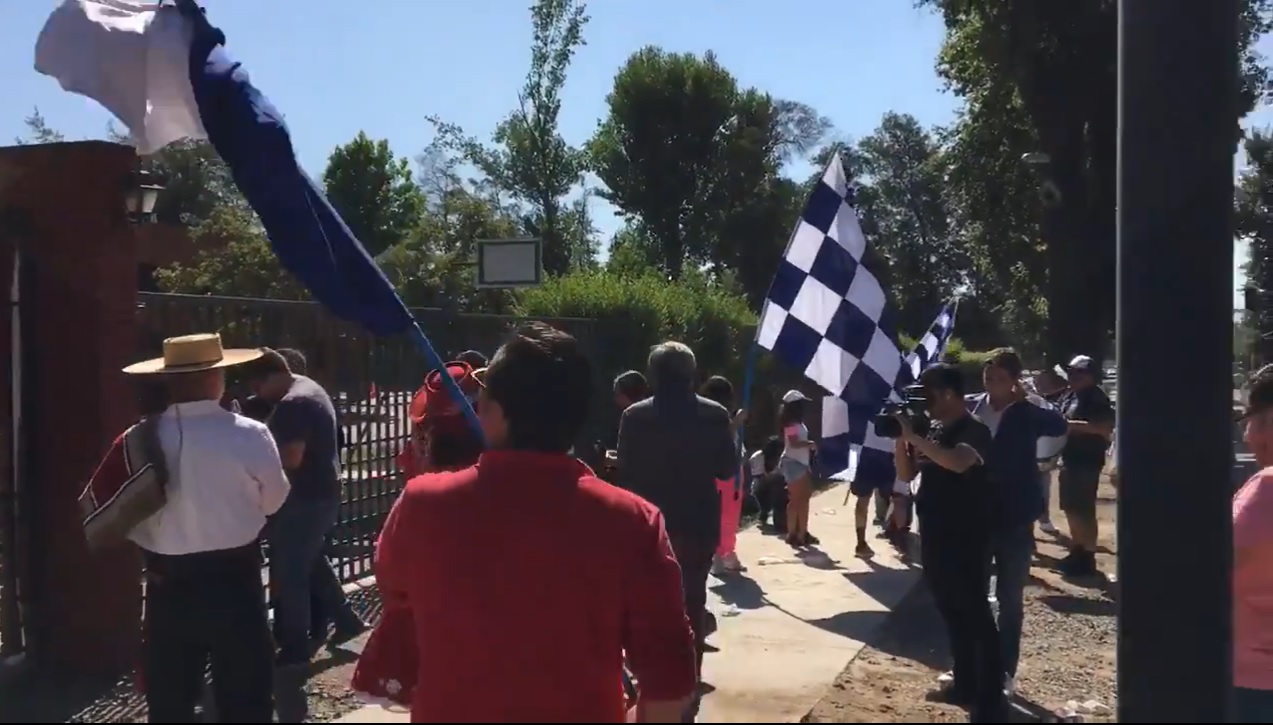 Hinchas de Colchagua se manifestaron en las afueras de la sede de la ANFP