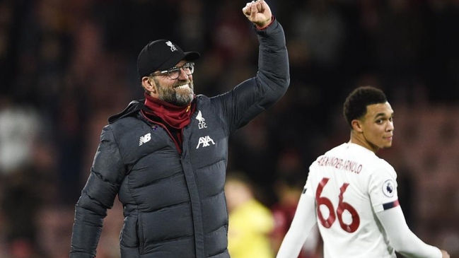 Liverpool derrotó a Bournemouth y sigue intratable en la Premier League