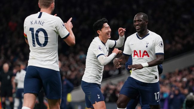 Son Heung-Min y Harry Kane se lucieron en la fiesta de golazos de Tottenham por la Premier League