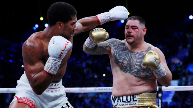Anthony Joshua se cobró revancha de Andy Ruiz y recuperó sus cinturones en peso pesado