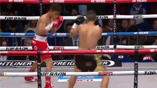 “Aguja” González perdió la disputa por el título mundial ante Jerwin Ancajas por nocaut técnico