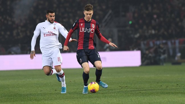 AC Milan se llevó los tres puntos en su visita a Bologna de Gary Medel