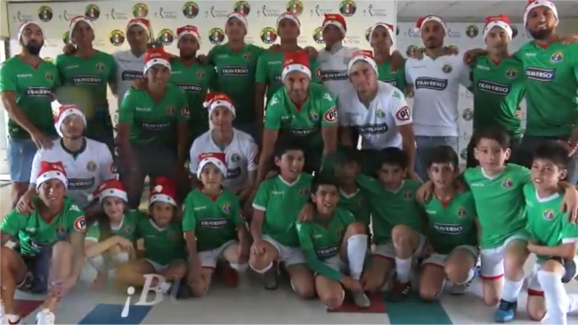 Audax Italiano envió sus buenos deseos a sus hinchas con un saludo navideño