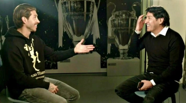 Sergio Ramos a Iván Zamorano: “Fuiste mi ídolo desde pequeño”