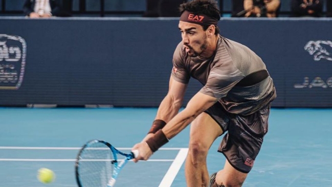 Fabio Fognini y Gael Monfils disputarán una de las semifinales de la Diriyah Tennis Cup