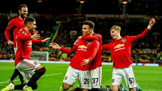 Mason Greenwood anotó un doblete en victoria de Manchester United sobre AZ Alkmaa