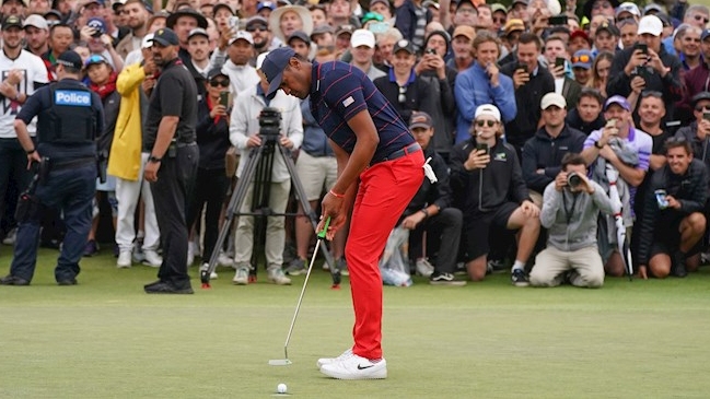 Estados Unidos redujo su desventaja a dos puntos en la Presidents Cup