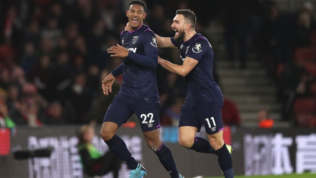 West Ham de Manuel Pellegrini tumbó a Southampton y zafó de la zona de descenso