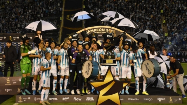 Racing de Arias, Mena y Díaz logró su segundo título de la temporada a costa de Tigre