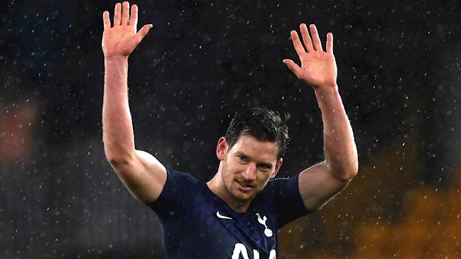 Jan Vertonghen le dio el triunfo a Tottenham sobre Wolves con un gol en los descuentos