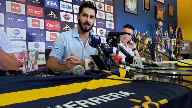 Johnny Herrera fue presentado oficialmente en Everton: No es una revancha para nada