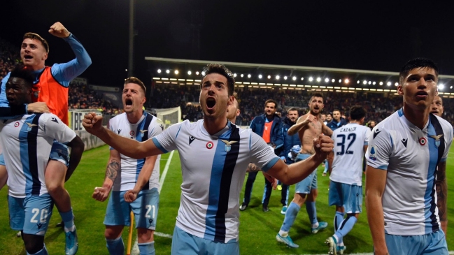 Lazio se acercó a la cima de la Serie A tras agónica remontada ante Cagliari