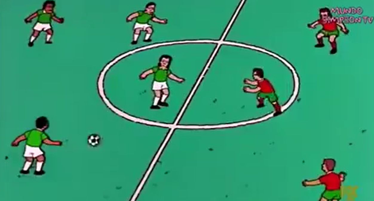 “Los Simpson” cumple 30 años y recordamos el mejor partido de fútbol de la serie