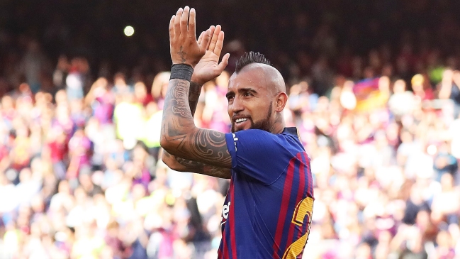 Arturo Vidal entró en la convocatoria de FC Barcelona para el clásico ante Real Madrid