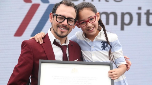 El nadador paralímpico Alberto Abarza recibió el Premio Nacional del Deporte 2018