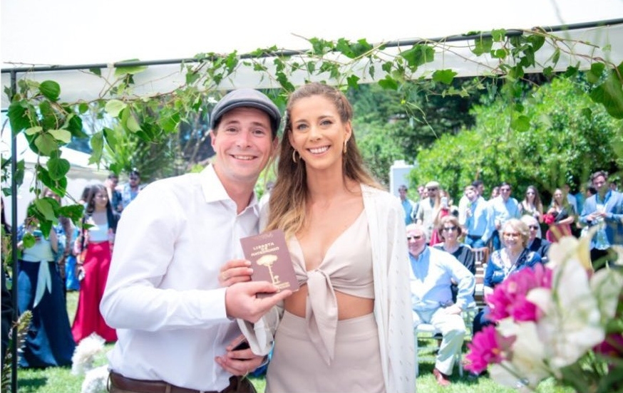 ¡Se casó! Isidora Jiménez compartió las postales de su matrimonio por el civil