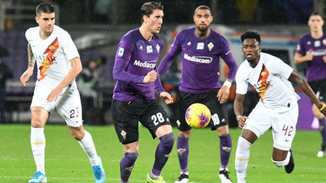 Serie A: Fiorentina de Erick Pulgar perdió por goleada ante Roma
