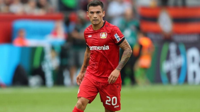 Aránguiz y Bayer Leverkusen festejaron ante Mainz tras resolver el partido en los descuentos