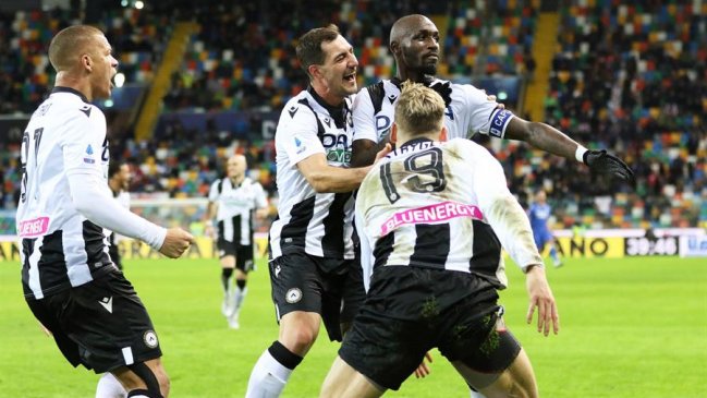 Udinese de Franciso Sierralta volvió a los abrazos en la Liga Italiana después de cinco fechas