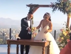 ¡Se casó! Martín Rodríguez contrajo matrimonio con Alejandra Valdés