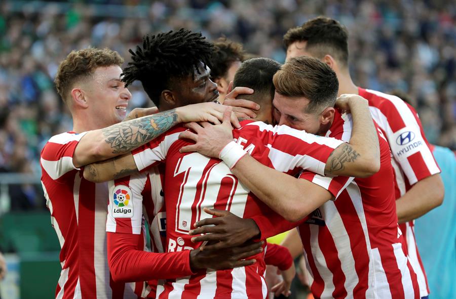 El triunfo de Atlético de Madrid sobre Real Betis previo al receso navideño en España