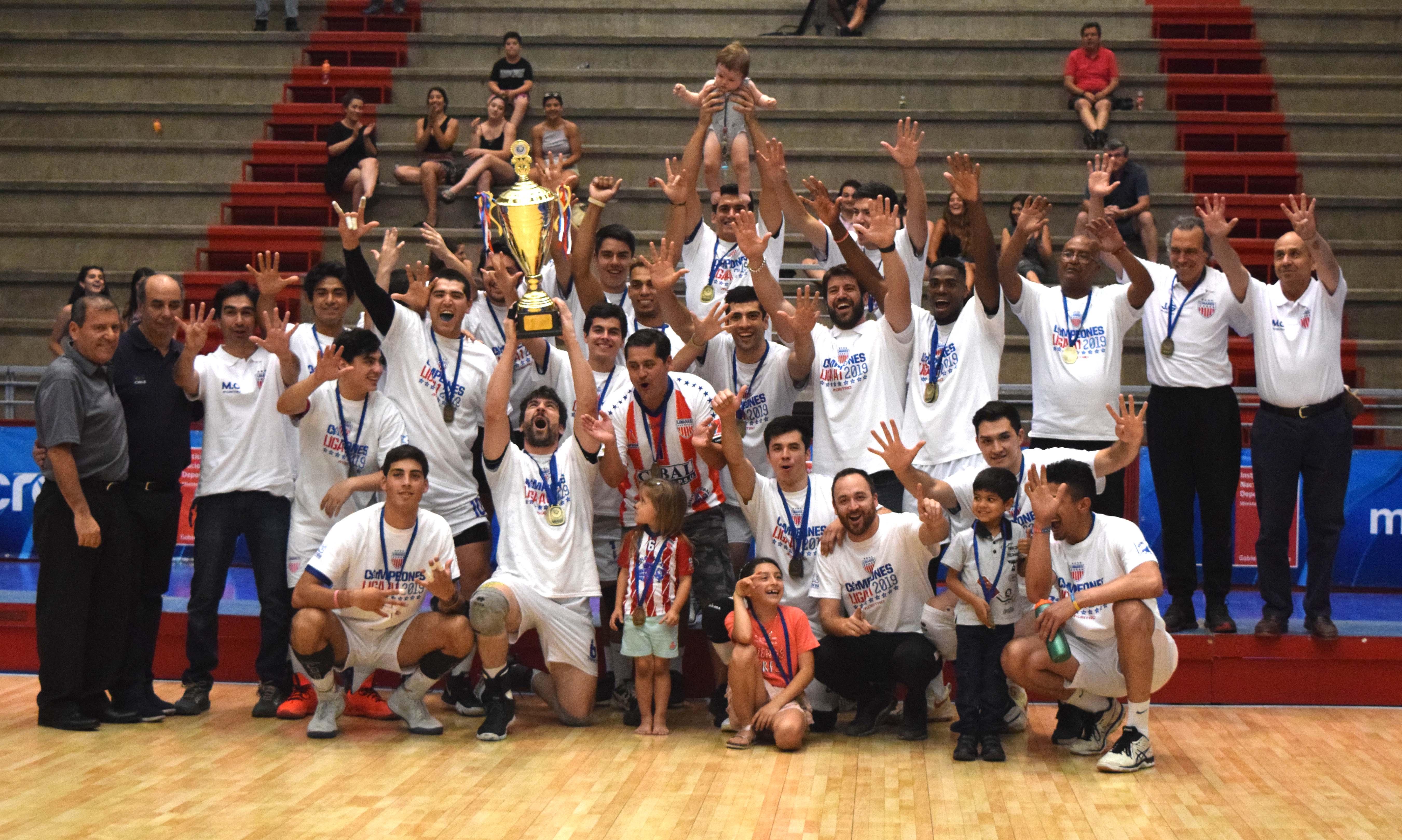 Linares venció a Thomas Morus y se coronó en la Liga Nacional de voleibol