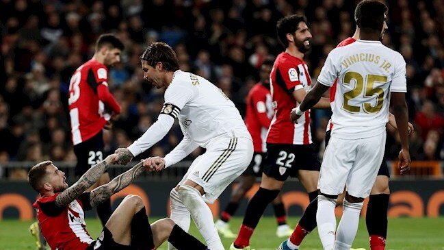 Revive el empate de Real Madrid frente a Athletic de Bilbao en España