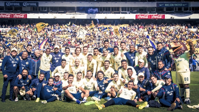 Nicolás Castillo y América entrenaron ante 37.000 hinchas de cara a la final mexicana