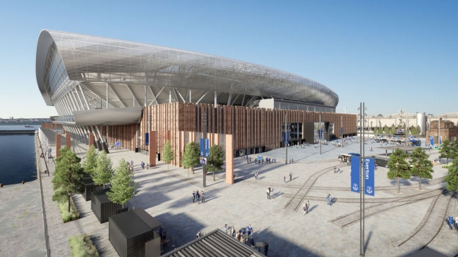 Así lucirá el nuevo y moderno estadio de Everton que se inaugurará el 2023