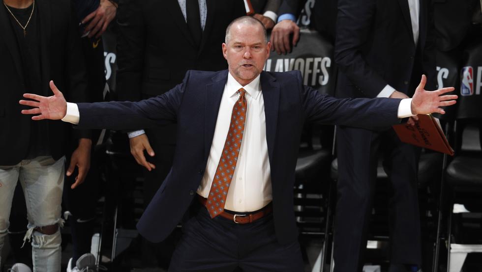 Denver Nuggets renovó el contrato de su entrenador Michael Malone hasta el 2023