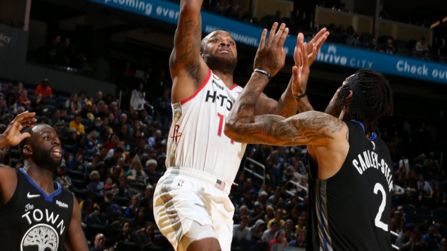 Golden State Warriors tumbó a Houston Rockets en partidazo de la NBA