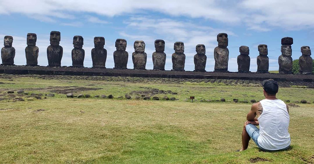 Marcelo Díaz disfruta de sus vacaciones “conversando con nuevos amigos”