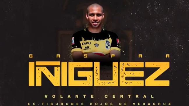 Coquimbo Unido confirmó al argentino Gaspar Iñíguez como su nuevo refuerzo para 2020