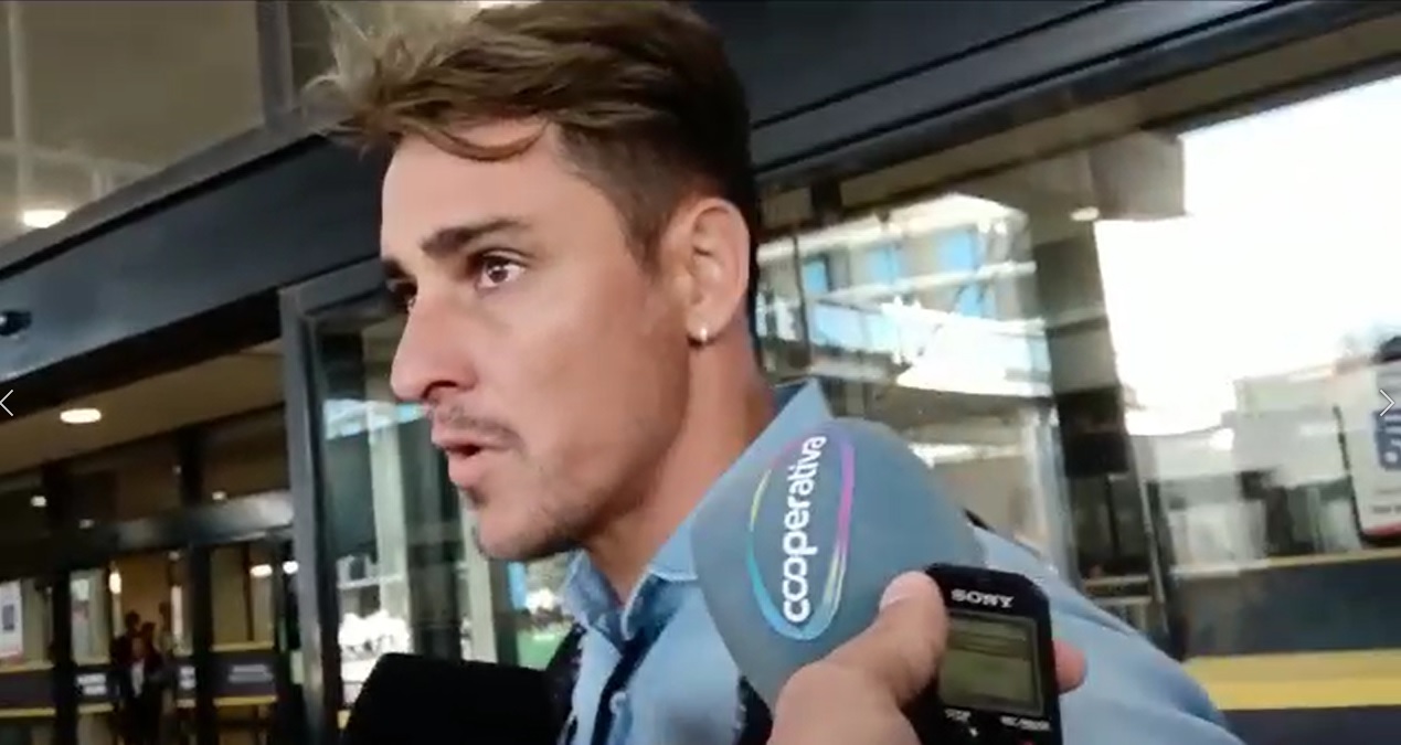 Fernando Zampedri tras llegar a Chile para fichar en la UC: Físicamente estoy muy bien