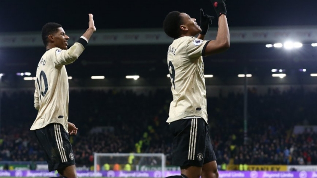 Marcus Rashford y Anthony Martial volvieron a guiar un triunfo del United en Inglaterra