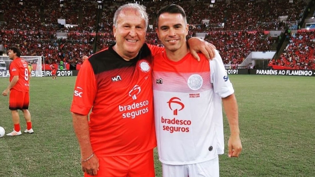 Zico encabezó el Partido de las Estrellas de Flamengo en el Maracaná