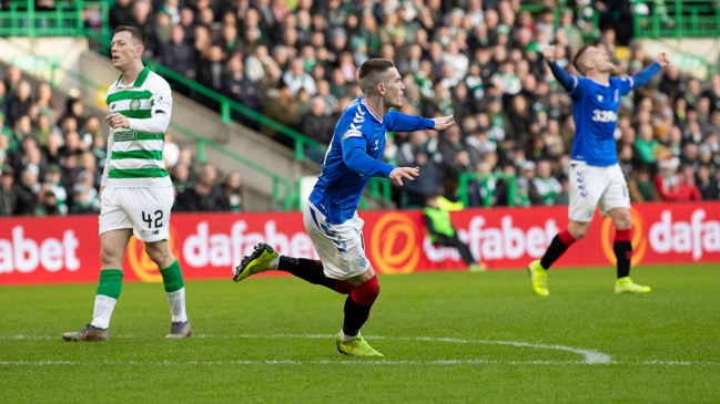 Rangers venció por primera vez en nueve años a Celtic como visitante en el Old Firm