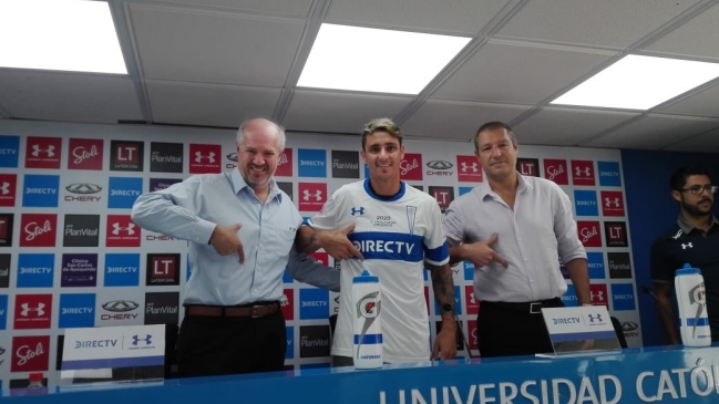 Fernando Zampedri en su presentación con la UC: Llego al bicampeón y espero estar a la altura